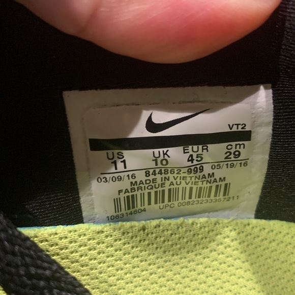 Nike LunarEpic Low Flyknit Unlimited Running Shoe size 11 - Picture 7 of 7